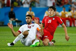 گزارش زنده؛ ایران 1 - 0 قطر