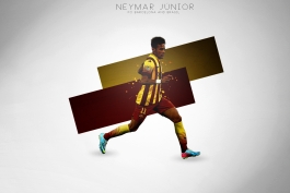 Neymar JR Barca HD Wall