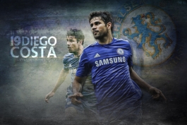 Diego Costa Chelsea 2014-15 Wallpaper