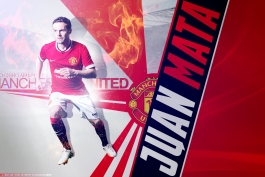 Juan Mata Manchester United 2014-15 Wallpaper