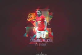 Radamel Falcao Manchester United 2014-15 Wallpaper