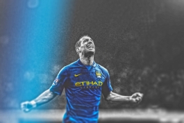 Pablo Zabaleta Manchester City 2014-15 Wallpaper