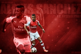 Alexis Sanchez Arsenal 2014-15 Wallpaper