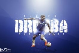 Didier Drogba Chelsea 2014-15 Wallpaper