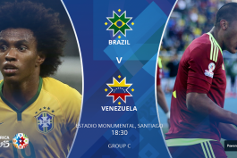 پیش بازی برزیل - ونزوئلا؛ آغاز تورنمنت بدون نیمار
