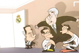 کاریکاتور روز: حمایت بازیکنان رئال مادرید از کارلو آنچلوتی