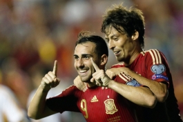 اسپانیا 5 - 1 مقدونیه؛ شب اولین ها برای لاروخا
