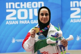 بانوی ایرانی بهترین ورزشکار زن سال 2014 انتخاب شد