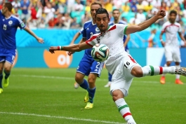  قوچا‌ن‌نژاد دومین بازیکن خشن‌ جام بیستم 