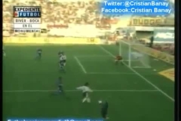 Riverpelate 1-1 Bosta (Cambiasso's goal) 2001