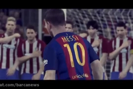 ویدئو: حرکات مسی در PES 2017