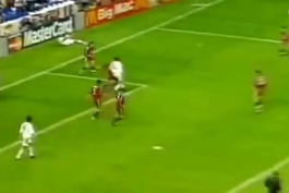 بازی های رئال و بایرن در اروپا- این قسمت 1-2 نهایی فصل 2000-1999 بازی رفت در برنابئو