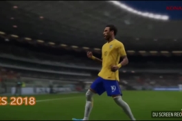 مقایسه کامل گیم پلی pes2018 و fifa18 (حتما ببینید)