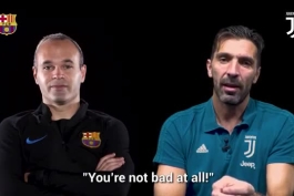 FACE TO FACE | Andrés Iniesta vs Gigi Buffon