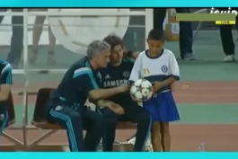 Jose Mourinho Photo Show with Children Thailand All Star vs Chelsea FC 