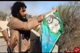 عاقبت تروریست داعشی که به پرچم امام حسین (ع) توهین کرد 