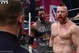 وین رونی دیشب در WWE Raw !