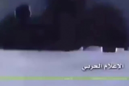 انهدام مقر داعش در دیرالزور و و پرواز دواعش :)))