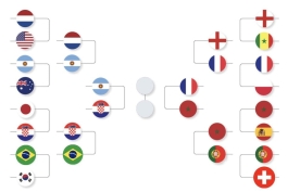 نمودار جام جهانی با طرفداری