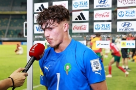 دروازه بان تیم ملی نوجوانان مراکش