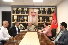 سرمربی جدید پرسپولیس در باشگاه