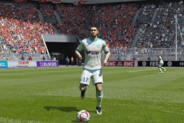 شبیه سازی بازیکنان و لباس المپیک مارسی در بازی EA Sports FC 25 