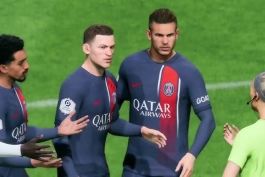 بازیکنان پاری سن ژرمن در بازی EA Sports FC 25 