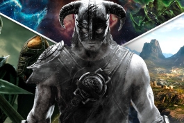 پوستر بازی The Elder Scrolls V: Skyrim