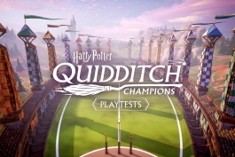 صفحه اول از بازی Harry Potter: Quidditch Champions