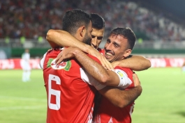 شادی بازیکنان پرسپولیس