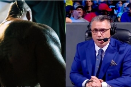 مایکل کول، گزارشگر مشهور کشتی کج و براک لزنر قهرمان WWE و UFC