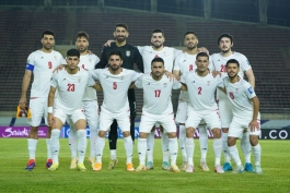 عکس تیمی از بازیکنان تیم ملی ایران