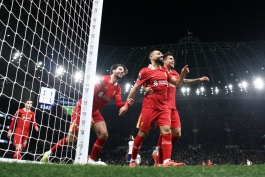 محمد صلاح در بازی تاتنهام و لیورپول 