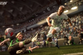 بازیکنان فوتبال در بازی EA Sports FC 25 