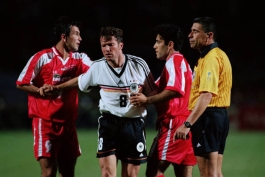 تیم ملی ایران - تیم ملی آلمان - ایران - آلمان - Hamid Estili - Mehdi Mahdavikia - Lothar Matthäus