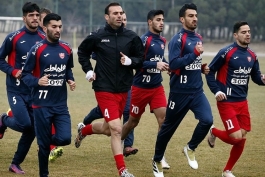 لیگ برتر فوتبال - پرسپولیس - تمرین پرسپولیس