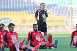 لیگ برتر فوتبال - پرسپولیس - تمرین پرسپولیس