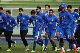 لیگ برتر فوتبال-استقلال-تمرین استقلال-persian gulf league-esteghlal-training