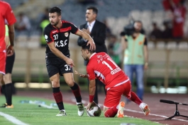 هافبک پرسپولیس تهران - نفت تهران- لیگ برتر - فوتبال ایران