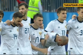 واکنش زیبای ایگور آکینفیف و مهار پنالتی آخر اسپانیا - جام جهانی 2018
