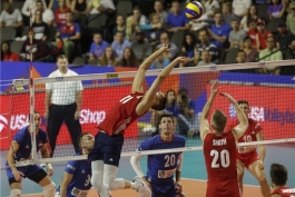 تیم ملی والیبال آمریکا-تیم ملی والیبال صربستان-لیگ ملت های والیبال