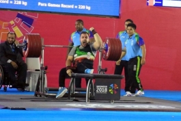 وزنه برداری-وزنه برداری معلولان-weightlifting