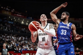 بسکتبال آلمان- بسکتبال جمهوری دومینیکن- جام جهانی بسکتبال- بسکتبال