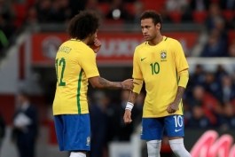 Marcelo - Neymar - برزیل