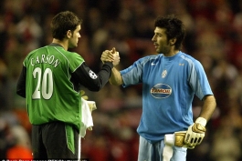 Scott Carson - GG Buffon - یوونتوس - لیورپول