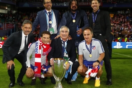 لالیگا اسپانیا-مدیران اتلتیکو مادرید-قهرمان سوپرجام اروپا