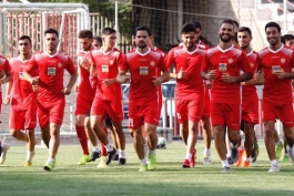 تمرین پرسپولیس-perspolis traning