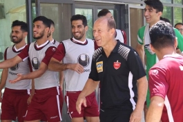 تمرین پرسپولیس-perspolis traning