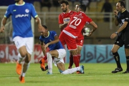 ایران-لیگ برتر-پرسپولیس-استقلال خوزستان-حرکت غیرورزشی