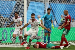 جام جهانی فوتبال-ایران-مراکش